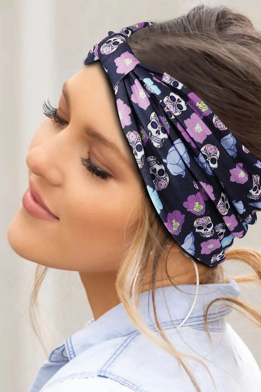 "Shewin Women's Kyoho Grape Halloween Bowknot Headband - Printed Theme Hair Accessory"