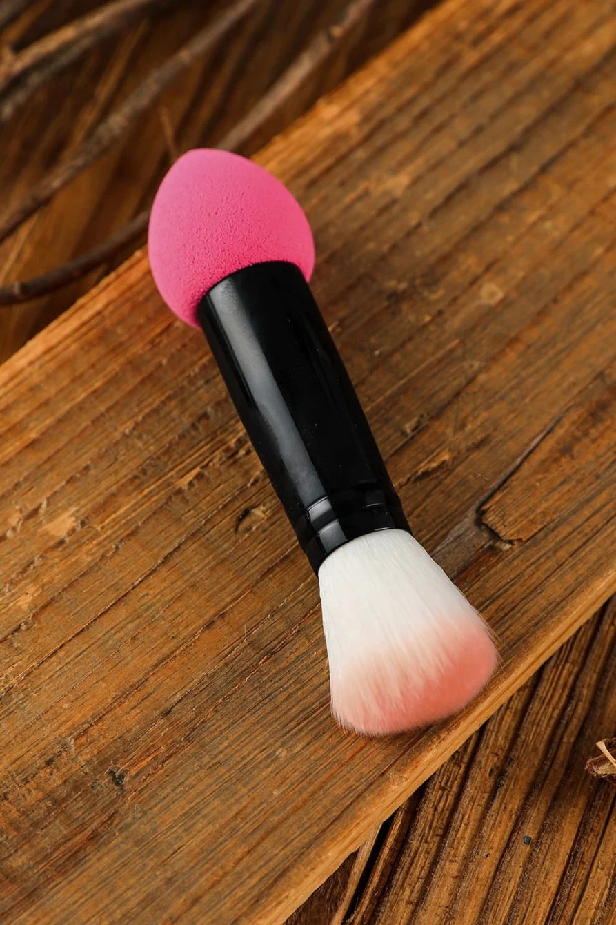 Shewin Rose Double Ended Foundation & Makeup Blending Brush for Women